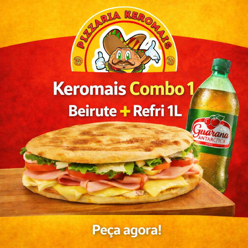 Combo 1 - Beirute + Refri 1L